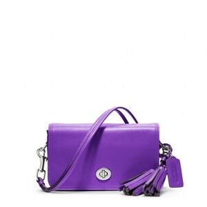 NWOT Coach Vibrant Purple Bag